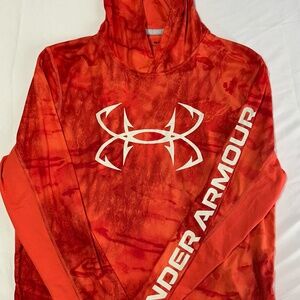 Under Armour ISO-Chill Red Camo Long Sleeve Shirt